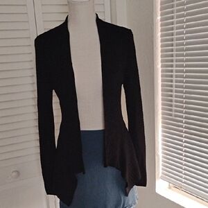 White House Black Market Black Cardigan